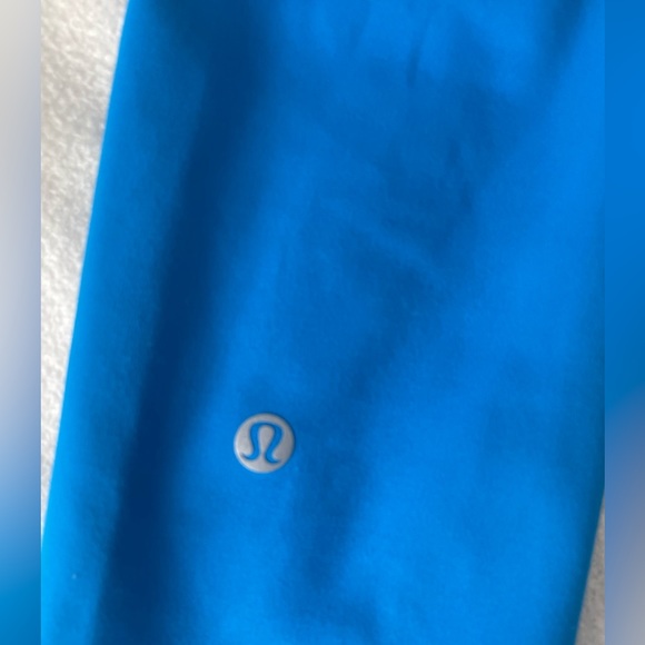 Lululemon Wunder Train High rise crop 21.5” leggings size 2 color poolside blue - Picture 3 of 4